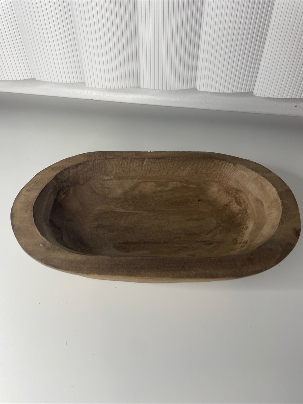 New Without Tag Ashland Brown Wood Bowl Vegas Cowgirl Wooden Fruit Bowl